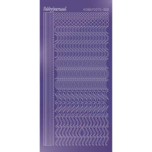 Find It Trading Hobbydots sticker style 20 - Mirror - Purple