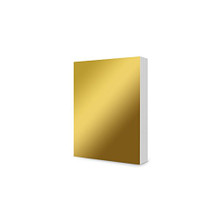 Hunkydory Mirri Matts 100 Mirri Sheets in Rich Gold Size: 2.64' x 3.64' Mirror Board DECKMATRAIN