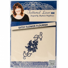 Tattered Lace Metal Die, DITSY Flower Flourish