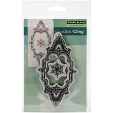 Penny Black Decorative Rubber Stamps, Crystal Frame
