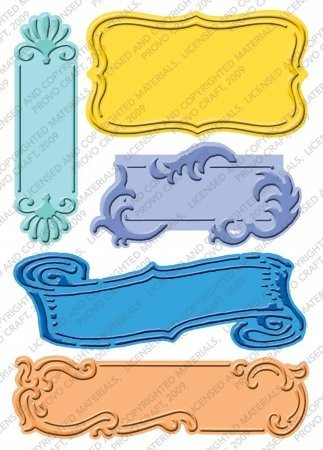 Anna Griffin Christmas Slimline Embossing Folders Set of 4