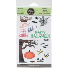 Joy Clair Clear Stamps 4x6-Happy Halloween