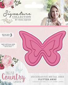 Crafter's Companion English Country Garden Flutter Away Floral VIne Edge