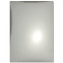 Extra Heavy Duty 350gsm SIlver Mirror Board 8pc -- perfect for Card Bases