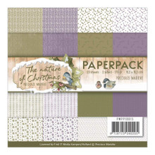 Precious Marieke The Nature of Christmas 6X6 Paper Pack 23 2-Sided Sheets