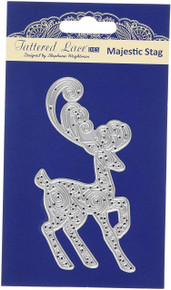 Tattered Lace Magestic Stag Cutting Die, Silver TLD0494