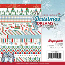 Yvonne Creations Paperpack Christmas Dreams 6x6 Sheets YCPP10019