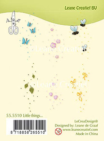 Leane Creatief Clear Stamps Little Things Stamp Sets