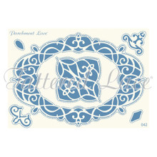 Parchment Lace Luna Parchement Grid