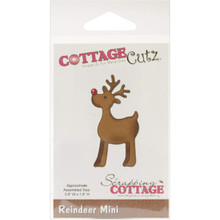 CottageCutz Mini Die 1.75'X1.75'-Reindeer