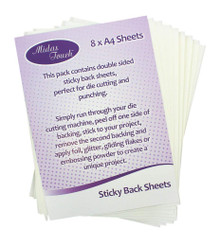 Midas Touch Sticky Back Sheets A4 8-Sheets Per Pack