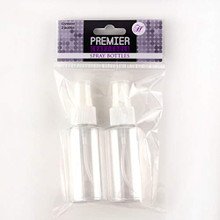 Premier Craft Tools Clear Spray Bottles 2pc 50ml