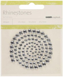 Kaisercraft - Rhinestones - Silver