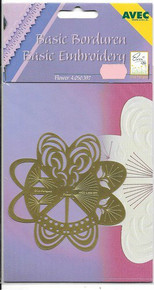 Erica's Embrodery on Paper Metal Template Flower 4.050.397