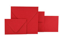 Paper Accents Card & Envelopes 6X 6 Dark Red 5pc