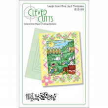 Clever Cuts Plastic Template-Large Inset Box