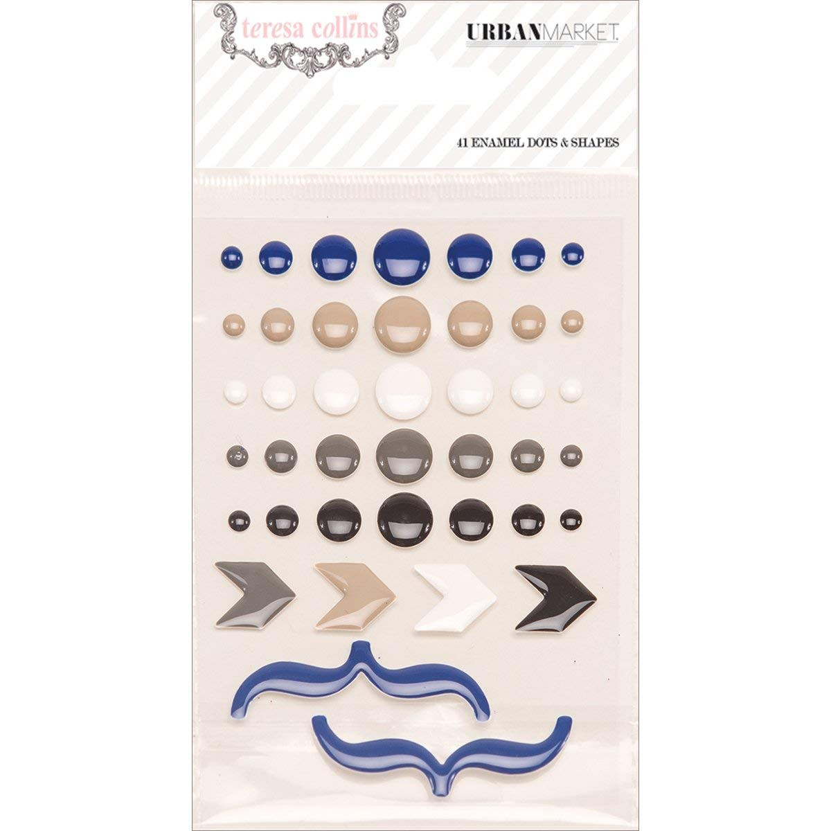 Stationery Noted Teresa Collins Designs Chipboard Buttons 
