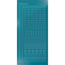 Find It Trading Hobbydots sticker - Mirror - Turquoise STDM18D