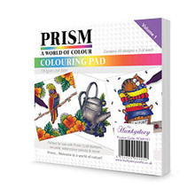 Hunkydory Prism A World of Colour Coloring Pad- Volume 1