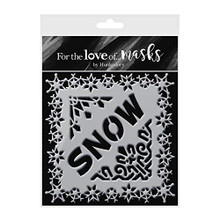 Hunkydory for The Love of Masks - Sparkling Snowflakes- FTLM325