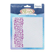 Hunkydory Moonstone Embossing Folder- in Full Bloom- Lovely in Lace MSTONE703