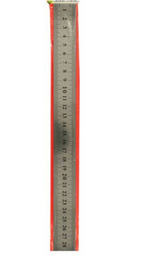 Ruler /metal with Standard and Metric measures. Strong Lightweight Craft Tool PCT01