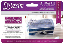 Crafter's Companion Die'sire Create-A-Card Die Set- Merry and Bright
