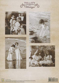 Nellie's Vintage Prints- Beach NEVI002