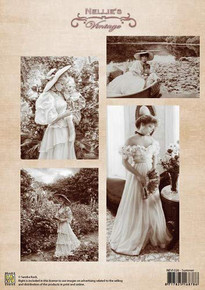 Nellie's Vintage Prints- Summer NEVI026