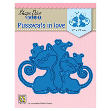 Nellie's Choice Shape Dies Blue Pussycats in Love