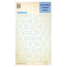 Nellie's Choice Layered Combi Dies- Flower Layer B- LCDF002