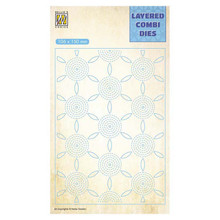 Nellie's Choice Layered Combi Dies- Flower Layer C- LCDF003