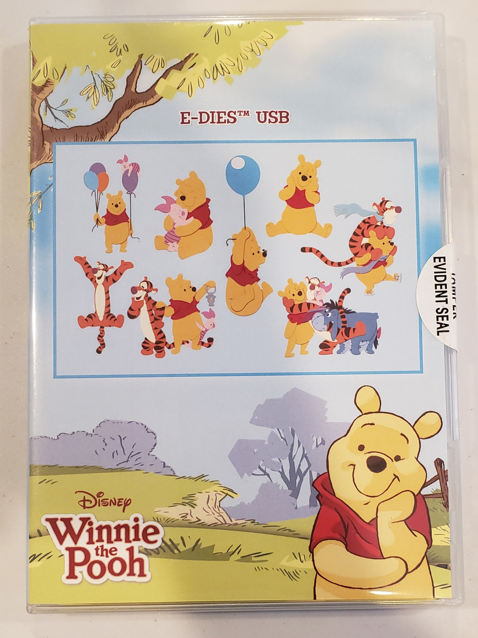 Winnie the Pooh Ribbon - 1 inch Printed Satin