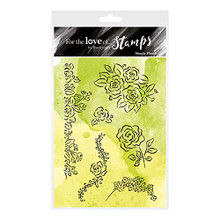 Hunkydory for The Love of Stamps- Simply Florals FTLS506