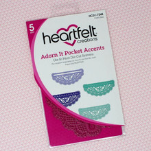 Heartfelt Creations Adorn It Pocket Accents Die- HCD1-7245
