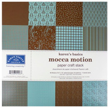 Karen Foster Design- Mocca Motion- 12x12 paper pack