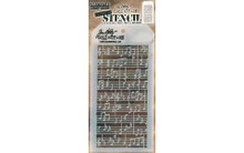 Tim Holtz Layering Stencil - Concerto