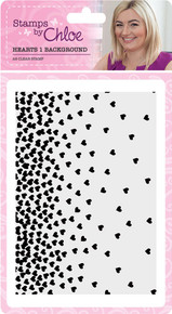 Chloe's Creative Cards - Hearts 1 Background AA4971