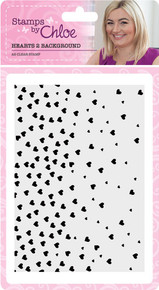 Chloe's Creative Cards - Hearts 2 Background AA4972
