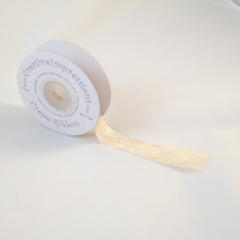 Creative Impressions Crepe Ribbon 3/4" X 25 Yards - Cream