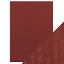 Craft Perfect Classic Card 8.5x11 Inches 10 Sheets - Maroon Red