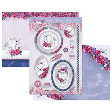 Hunkydory Crafts Peony Promise - 3pc Tranquil Moments Topper Set