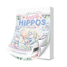 HunkyDory Crafts The Little Book of Happy Hippo - 144 Pages 24 Images