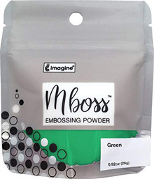 Imagine Mboss Embossing Powder-Green