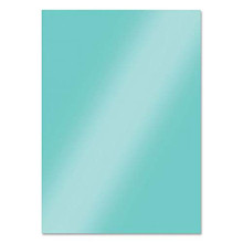 Hunkydory Crafts Mirri Essentials - Frosted Green 220gsm Mirror Card MCD512