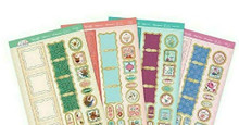 Hunkydory Crafts Eastern Wishes - Concept Card Collection Accordian Card - Makes 8 Cards