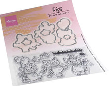 Marianne Design Stamp & Die Set Eline's Animal - PIGS