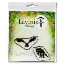 Lavinia Mini Stamp --Brodin-and-Maylin-LAV639 Owls