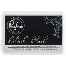 Pink Fresh Hybrid Ink Pad - Full Size - Detail Black