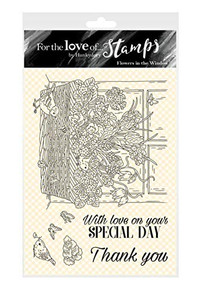 Hunkydory For the Love of Stamps- Flowers in The Window